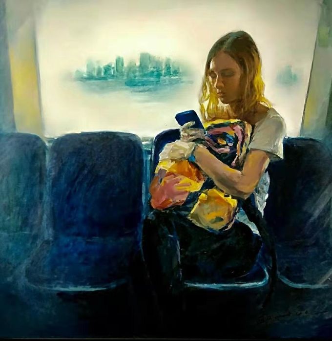 A Girl on the Seabus